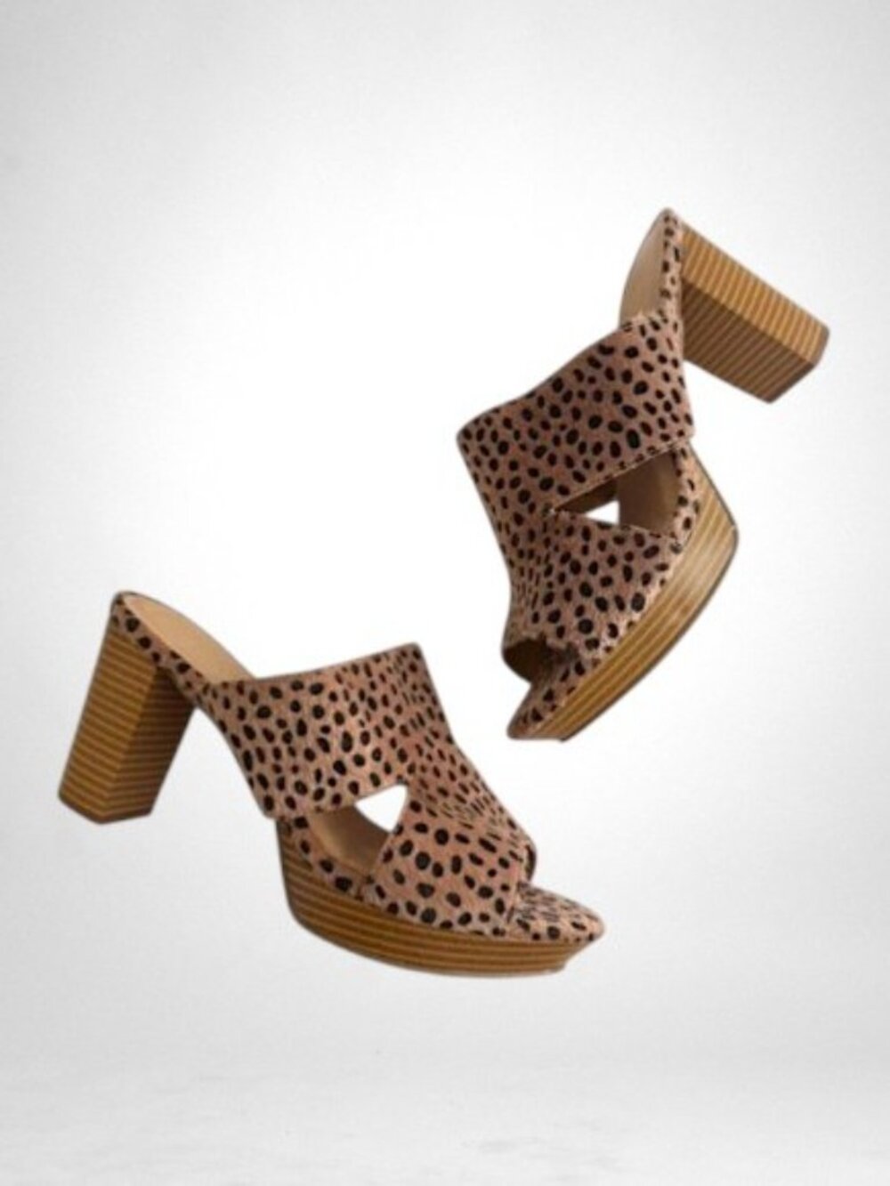 CITY CHIC Wide Fit Remy Animal Mule, NEW! Size US/10 Wide, EU/41